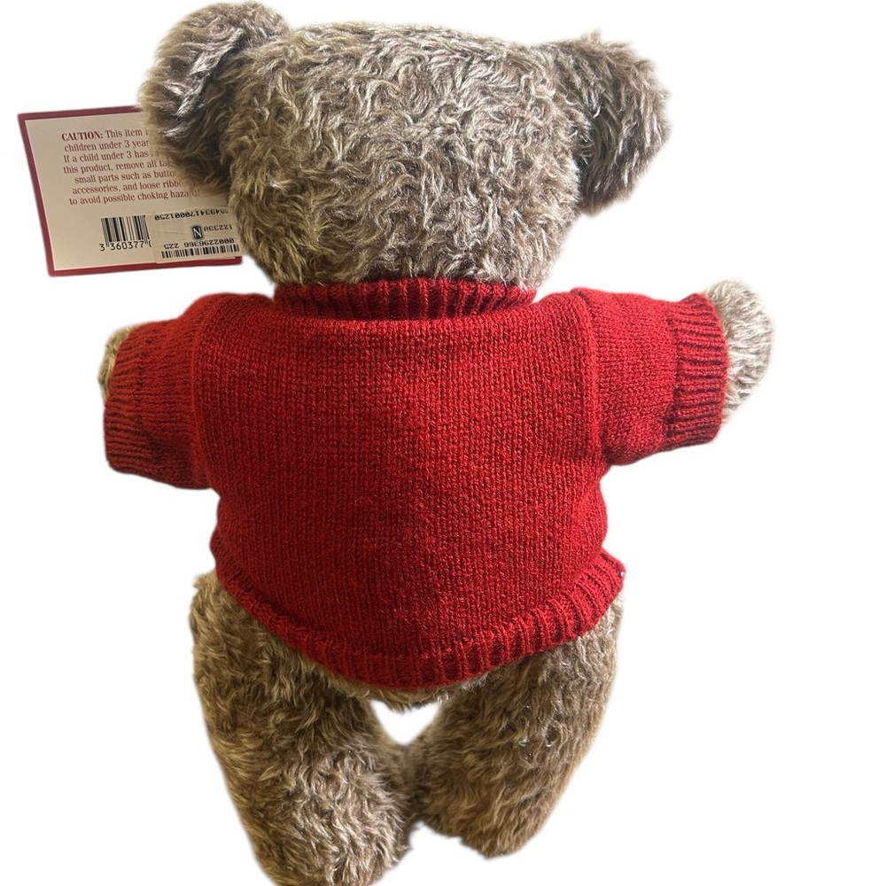 NWT VTG 1998 Ralph Lauren PoloPosable Teddy Bear Holiday Ralph Lauren Christmas - Picture 9 of 15